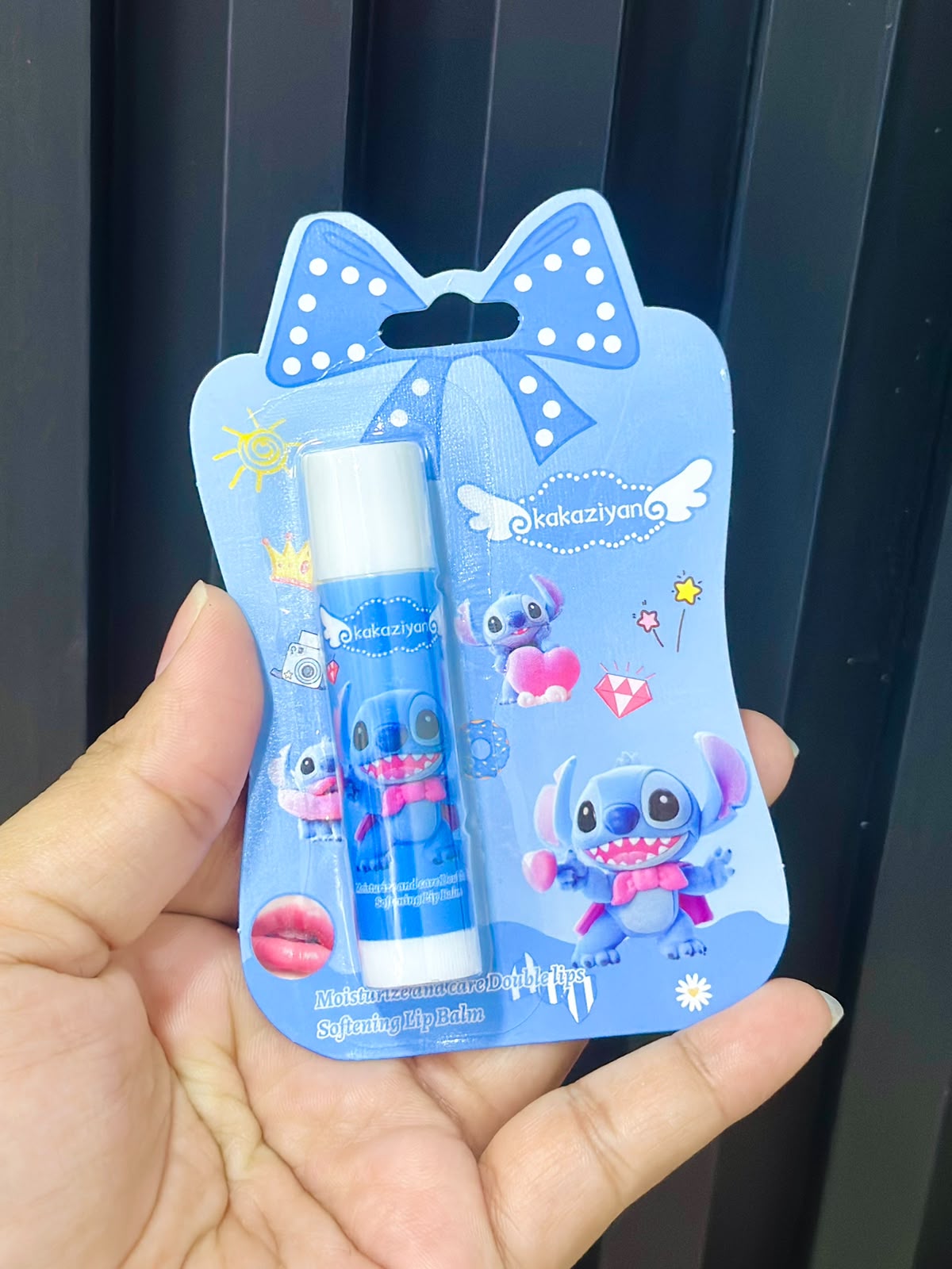 BÁLSAMO LABIAL AZUL STITCH K049-30
