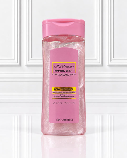 GEL ESENCIA CORPORAL ACEITE ROMÁNTICO BRILLANTE 200ML RB-406
