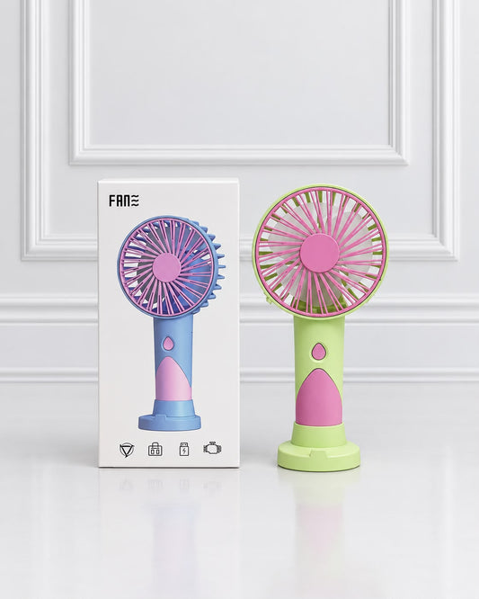 MINI VENTILADOR DE MANO COLORES SURTIDOS FAN MISS-035