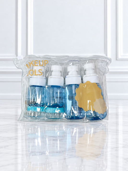 SET VIAJERO ENVASES X6 MAQUILLAJE CL1704