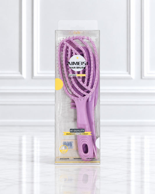 SET X4 CEPILLO + PEINETAS AIMEISI 4031