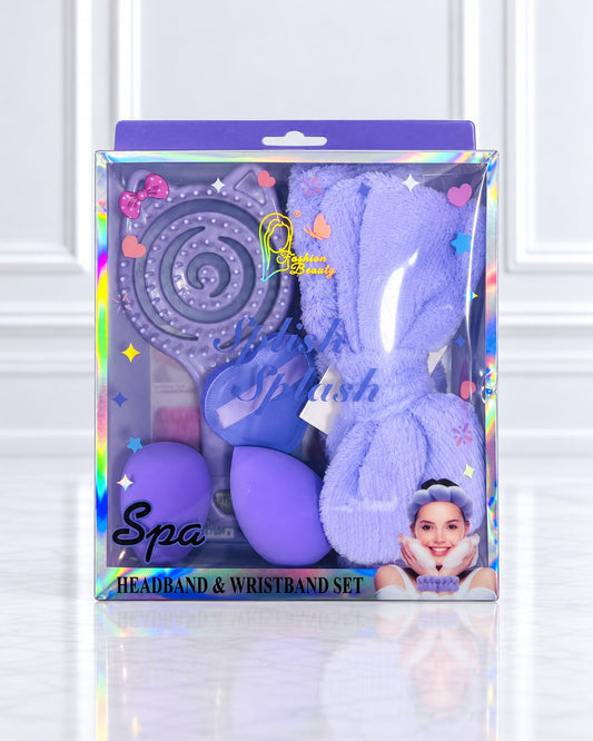 SET X5 PZS ACCESORIOS SPA, BALACA, CEPILLO, 3 POMOS 002-3