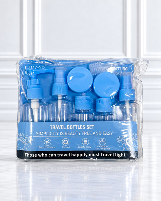 SET VIAJERO ENVASES X7 MAQUILLAJE HR0301-5