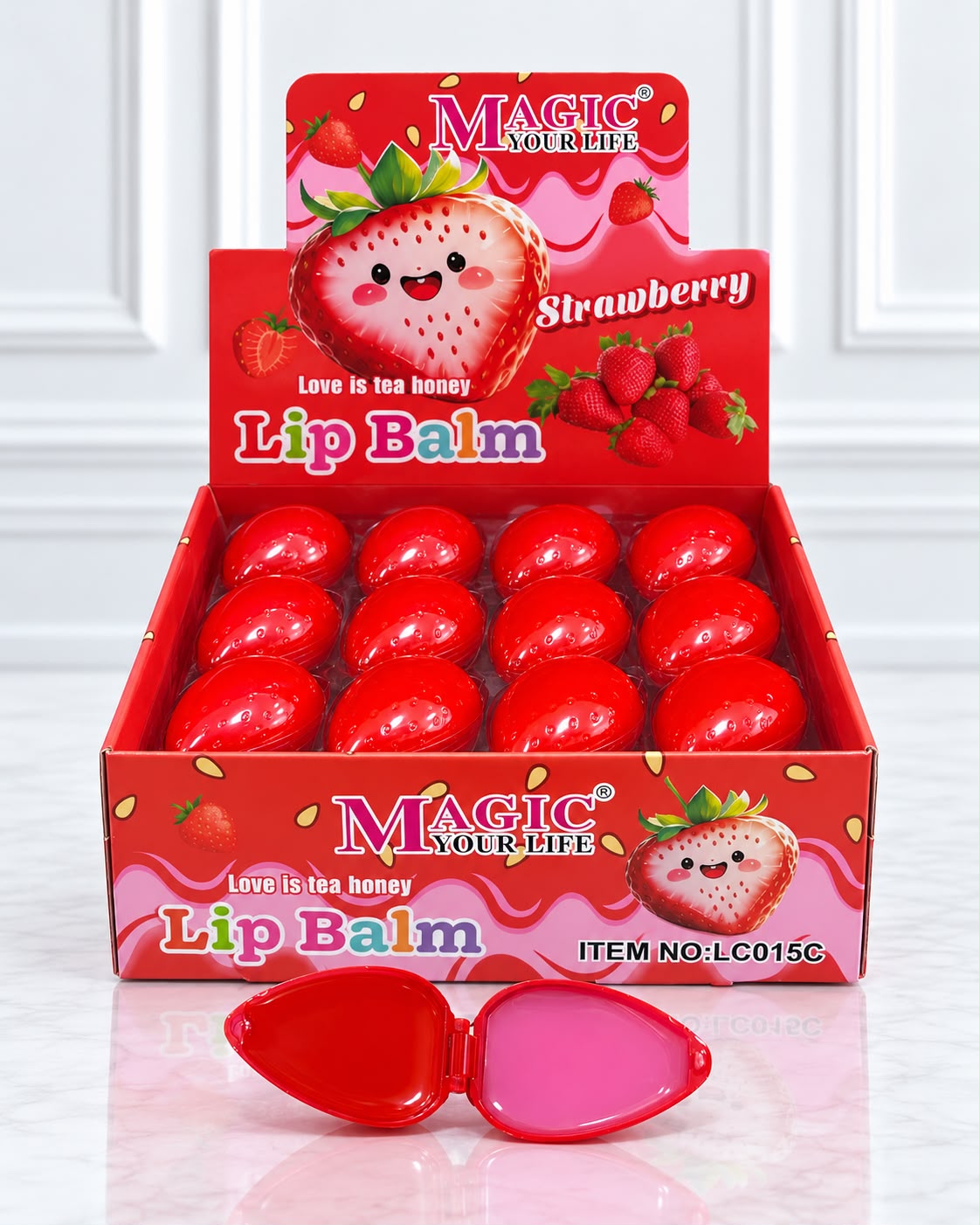 LIP BALM FRESA MAGIC YOUR LIFE LC015C