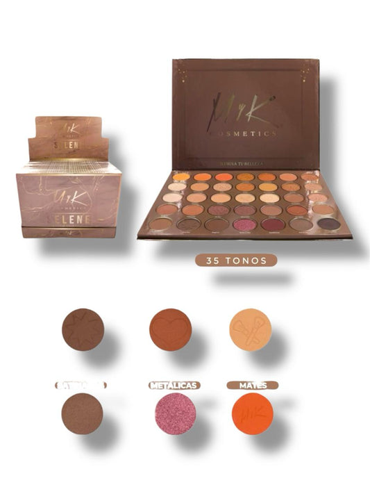 PALETA DE SOMBRAS SELENE MYK6161