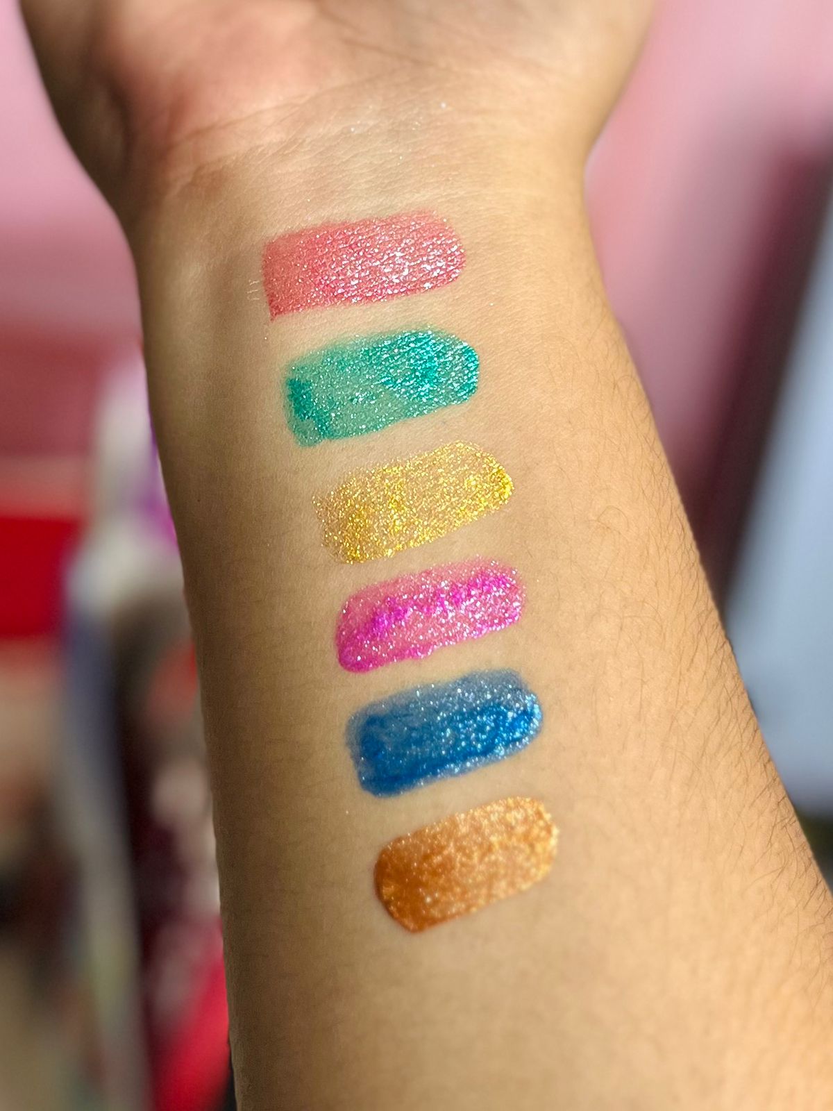 SOMBRA LIQUIDA + GLOSS GLITTER ROMANTIC RAIN R170