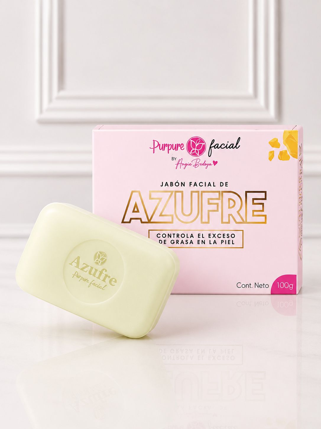 JABON EN BARRA AZUFRE 100G PURPURE