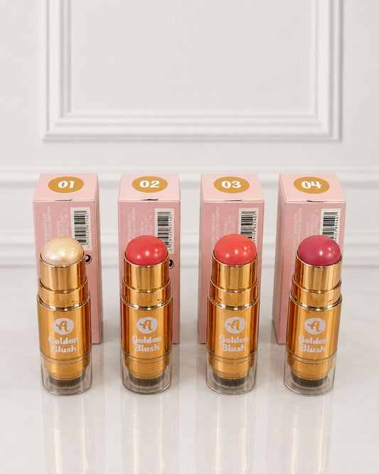 RUBOR EN BARRA CON APLICADOR LUXURY ALMA BEAUTY ABM-021