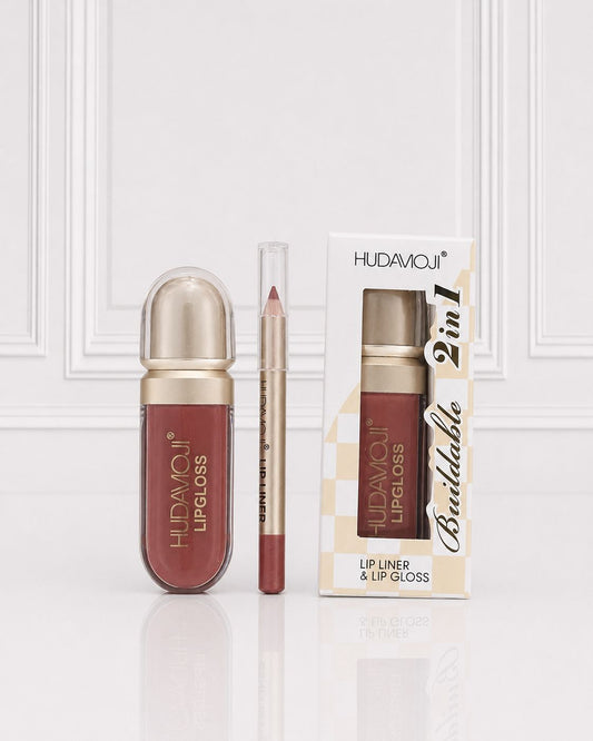 BRILLO Y DELINEADOR DE LABIOS HUDAMOJI SS-052