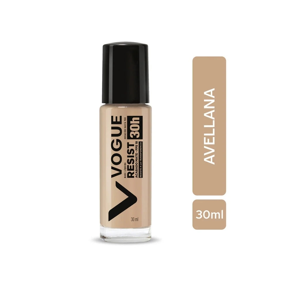 BASE LIQUIDA RESIST AVELLANA VOGUE