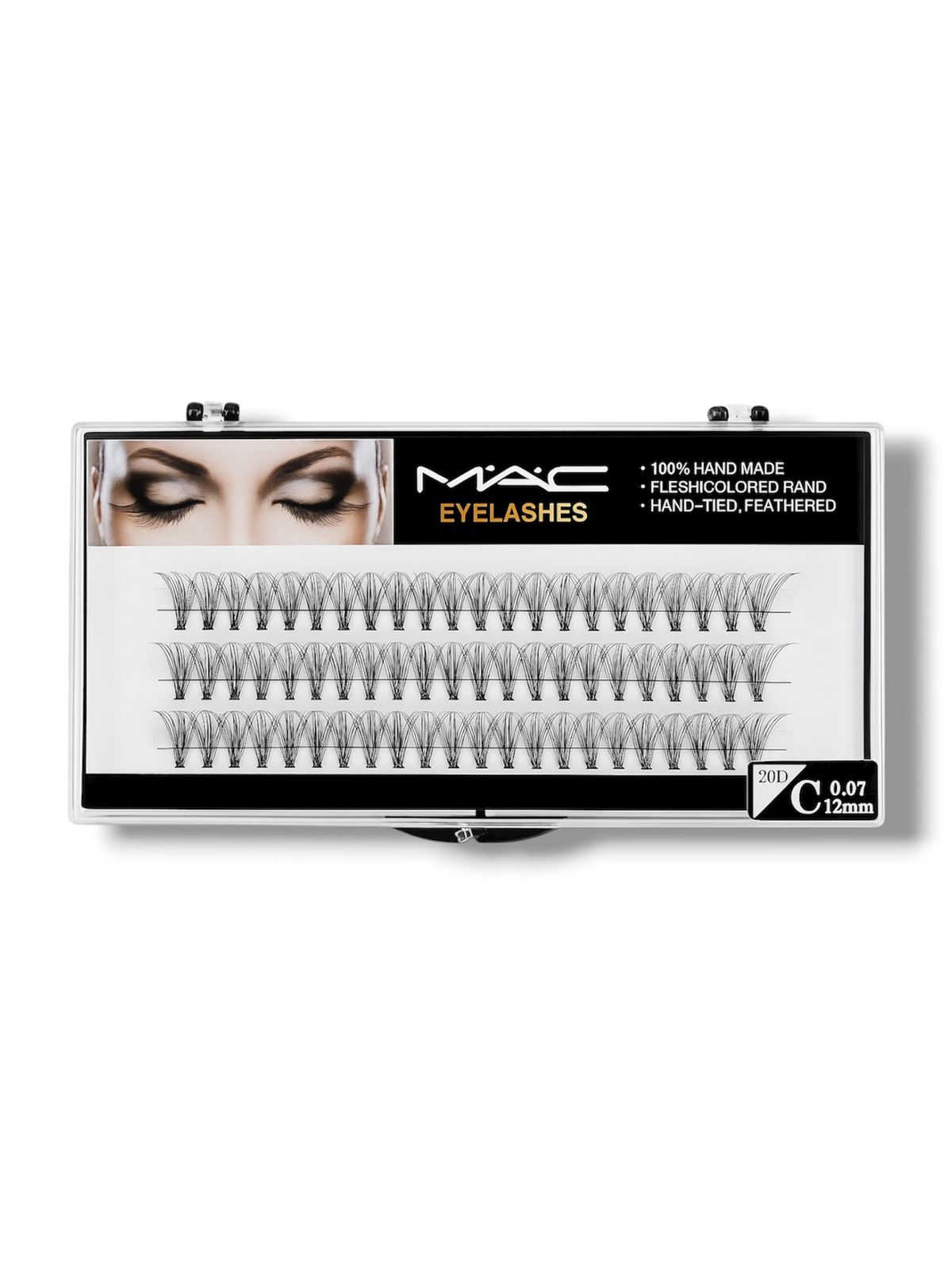 PESTAÑA VOLUMEN RUSO MAC #12