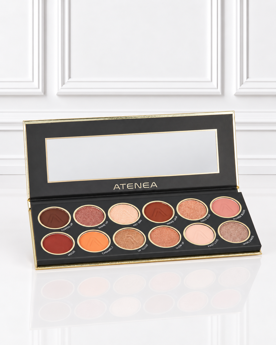 PALETA DE SOMBRAS X12 TONOS ATENEA 1STFIRST