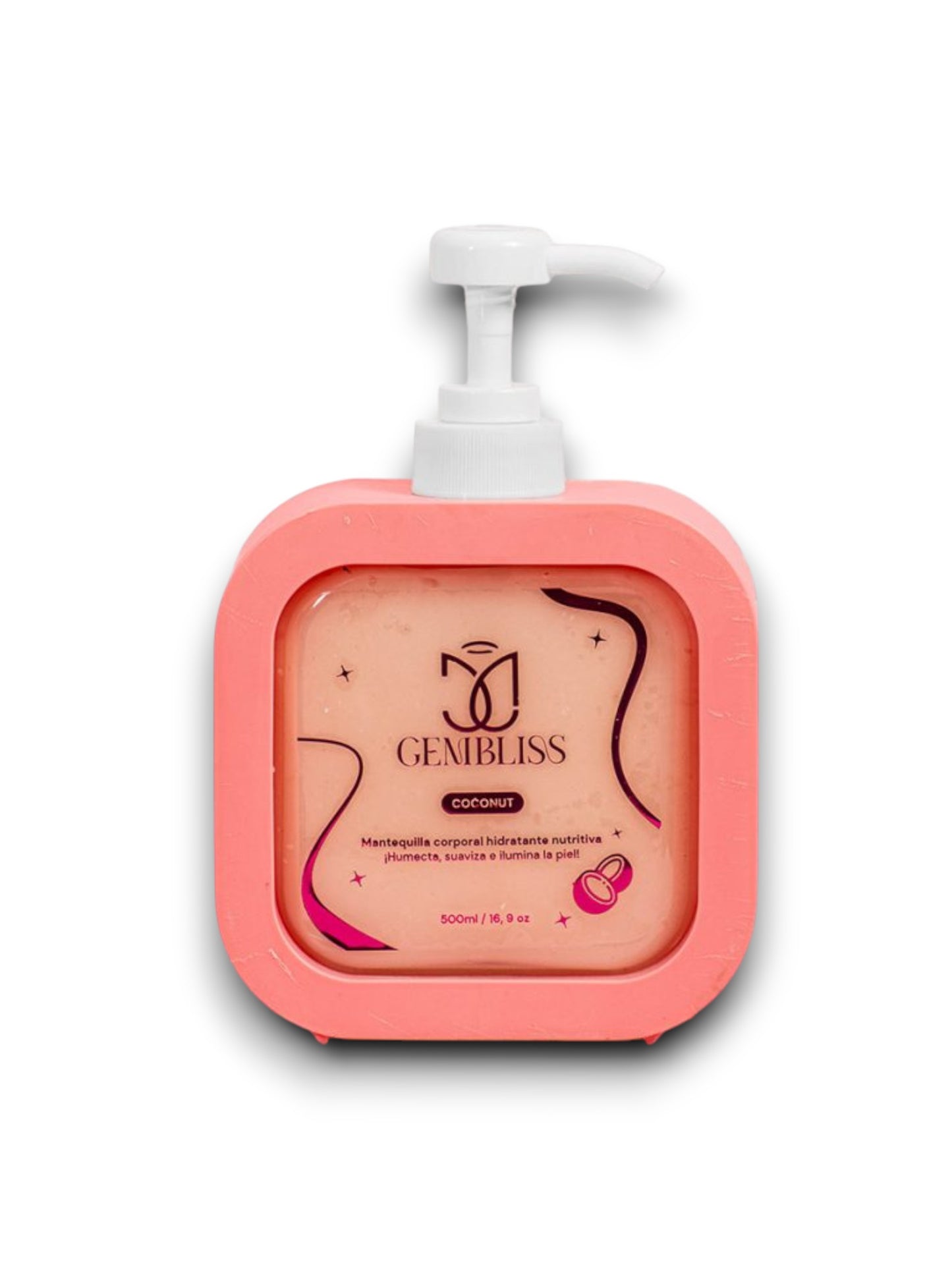 MANTEQUILLA CORPORAL HIDRATANTE GEMBLISS COCONUT 500ML