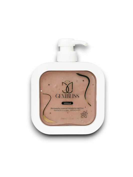 MANTEQUILLA CORPORAL HIDRATANTE GEMBLISS VAINILLA 500ML