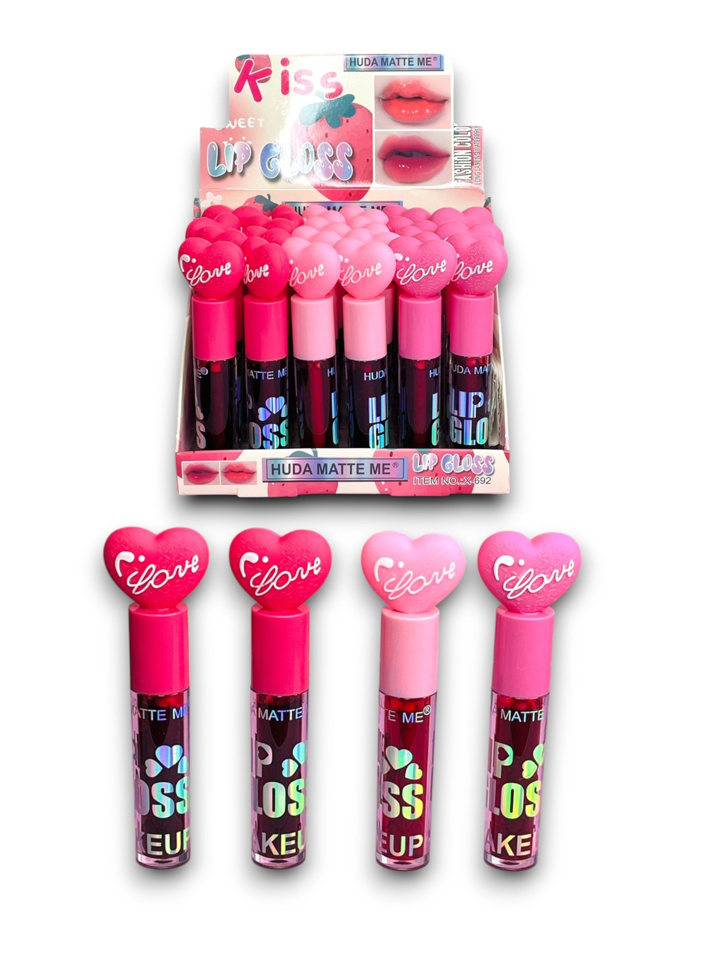 TINTA LABIOS CORAZON HUDAMATTEME X691T