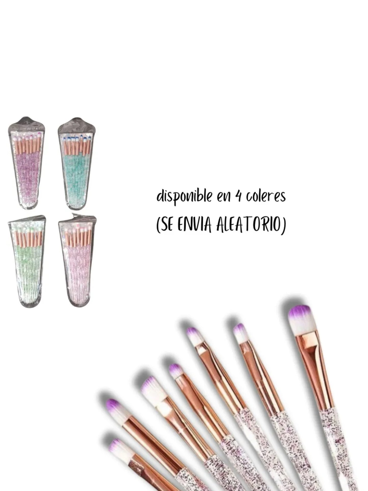 SET DE BROCHAS X7 CRISTAL