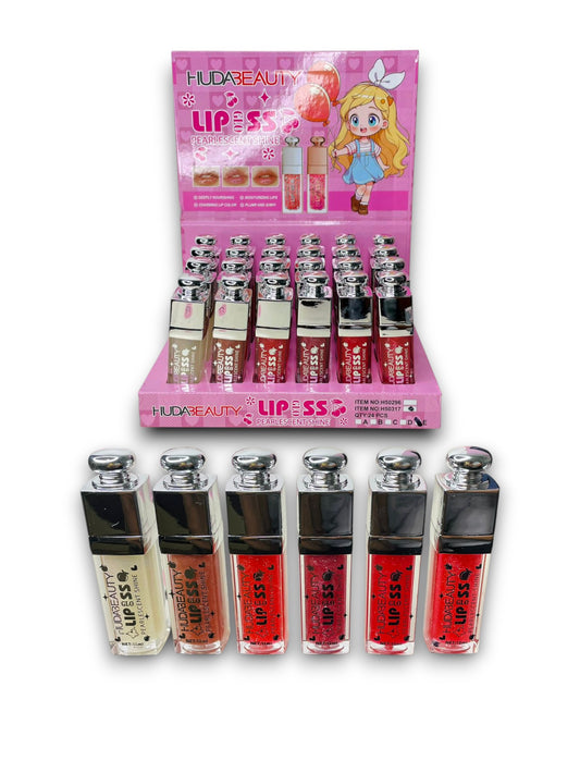 LIP GLOSS HUDABEAUTY TAPA PLATEADA H50317