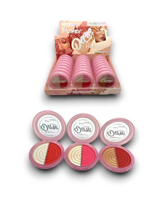 RUBOR MAS ILUMINADOR FAVOR BEAUTY 6808