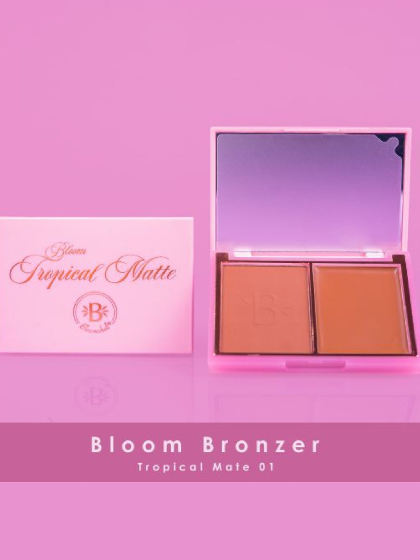 PALETA DE CONTORNOS X2 TROPICAL MATTE BLOOMSHELL BL-BP33713