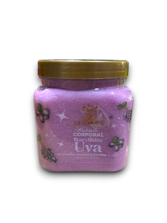 MANTEQUILLA CORPORAL GEMBLISS 400ML UVA