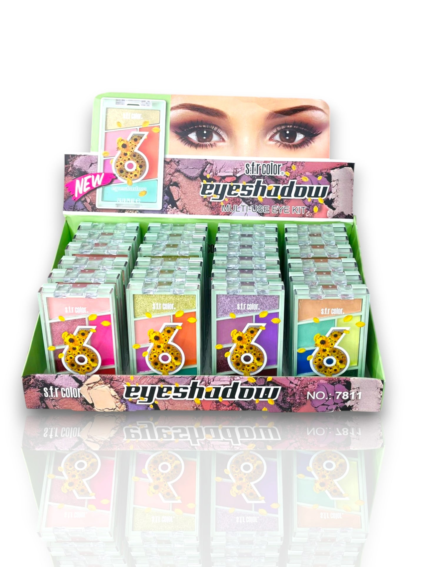 PALETA DE SOMBRAS S.F.R 6 7811