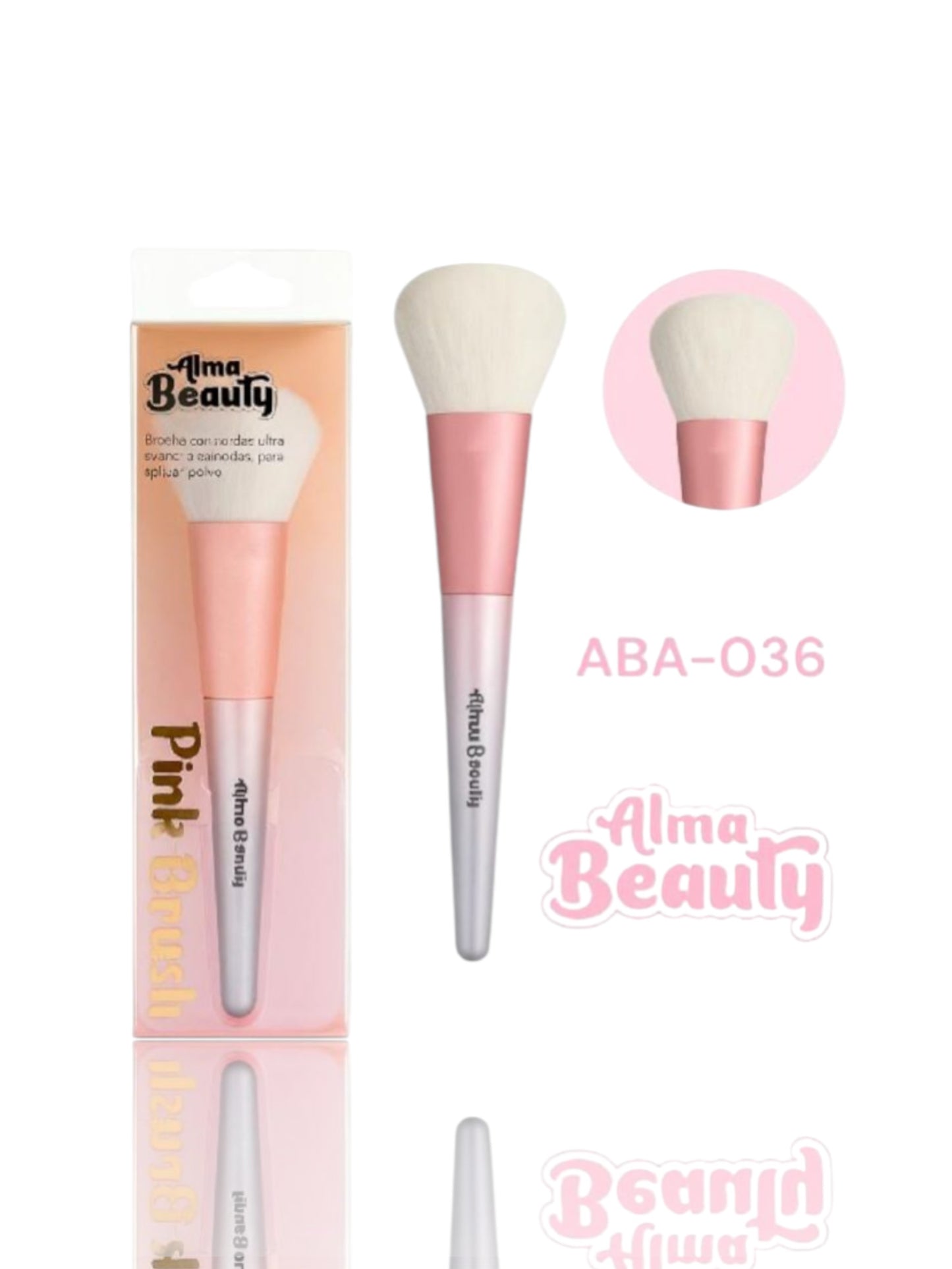 BROCHA PARA POLVO ALMA BEAUTY ABA-036