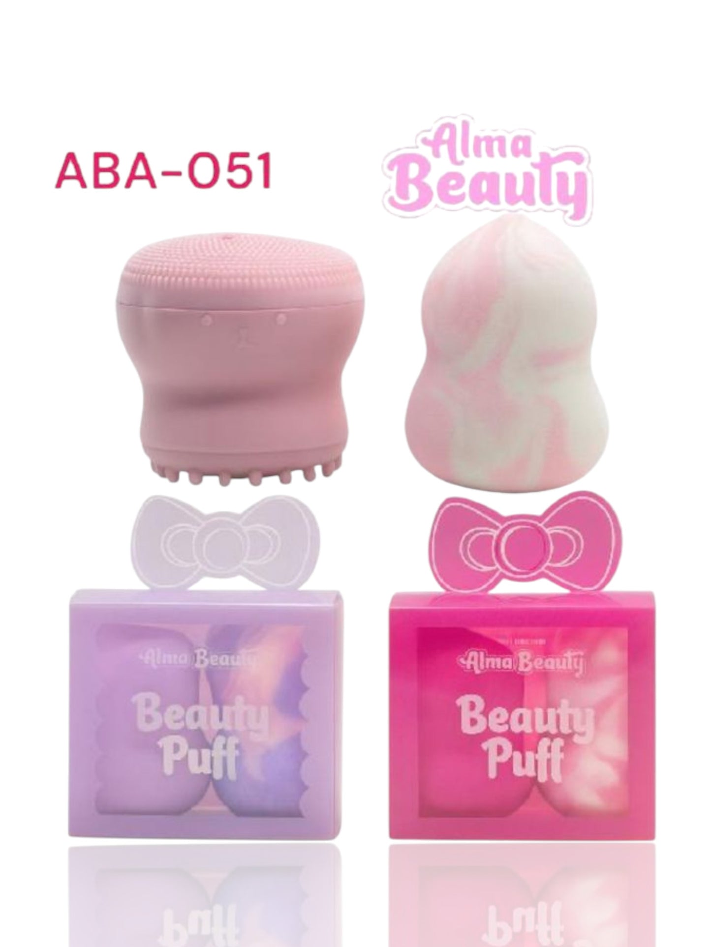 KIT DE PULPO FACIAL + BEAUTY BLENDER ALMA BEAUTY ABA-051