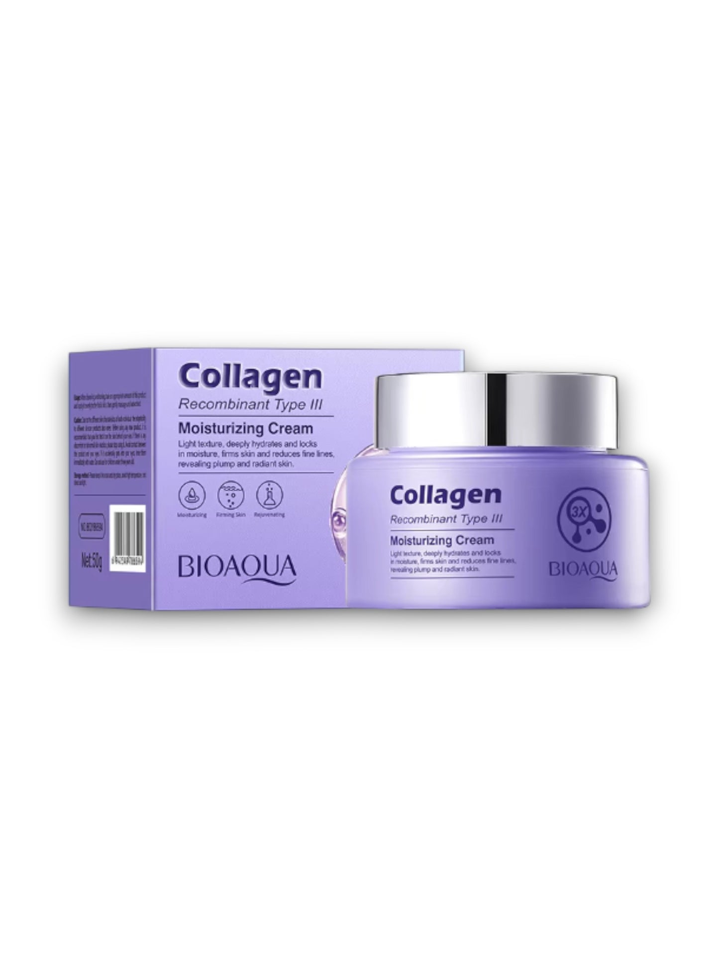 CREMA HIDRATANTE COLLAGEN MORADA BIOAQUA BQY86594