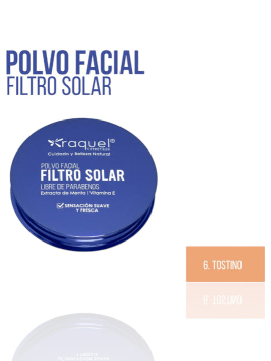 POLVO FACIAL RAQUEL 6 TOSTINO