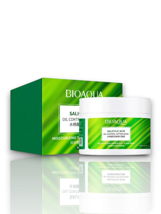 POMOS DE ALGODON CON ACIDO SALICILICO 55UNDS BIOAQUA BQY48362