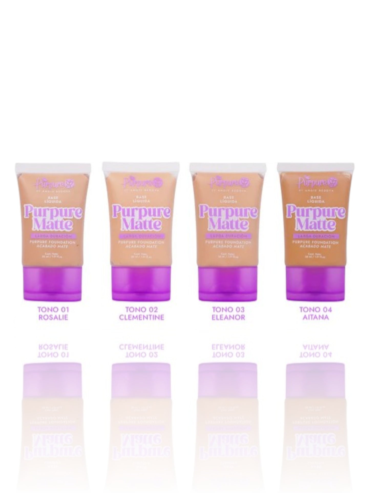 BASE ALTA COBERTURA PURPURE