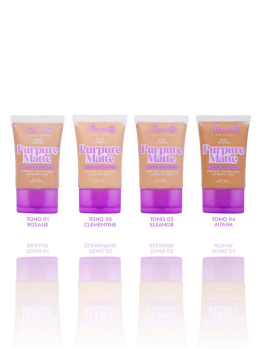 BASE ALTA COBERTURA PURPURE