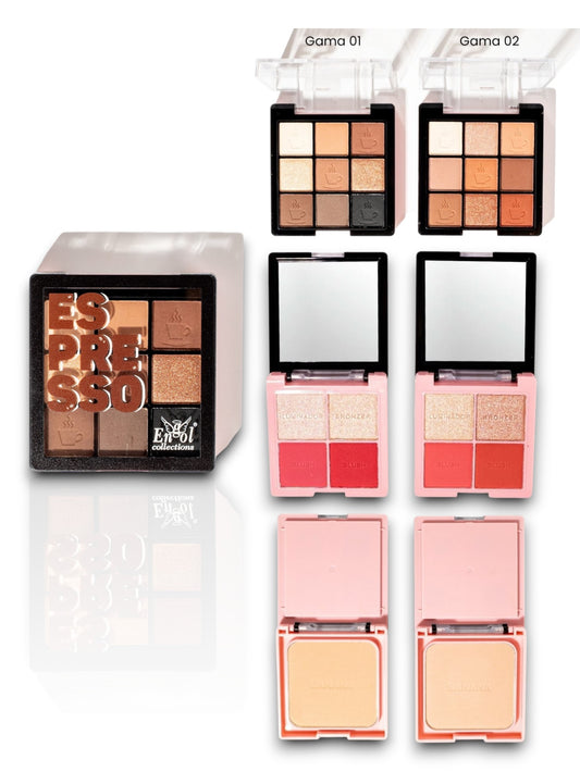 KIT SOMBRA ESPRESSO ENGOL LPK-621