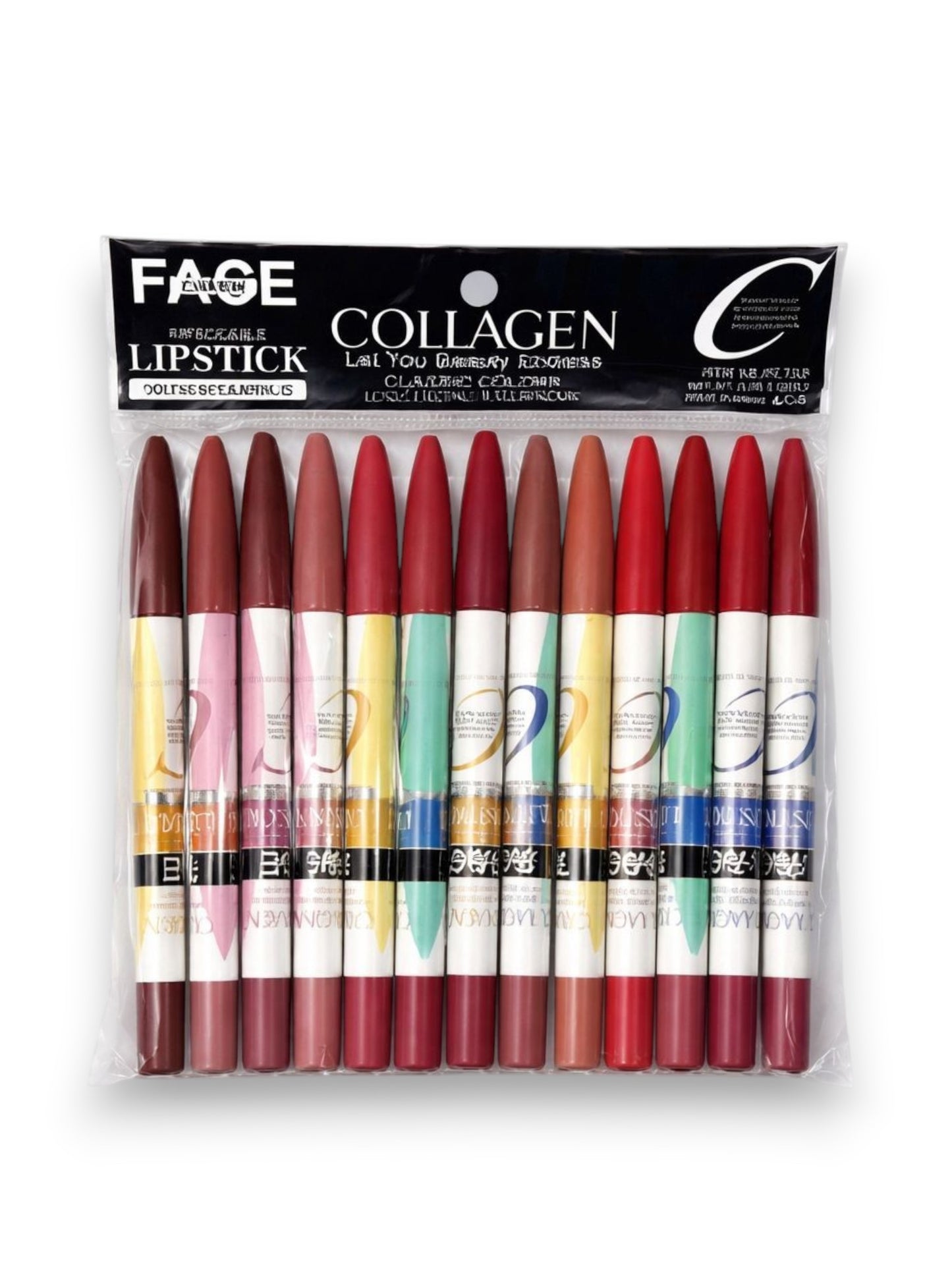 LAPIZ DE LABIOS COLAGENO MULTICOLOR