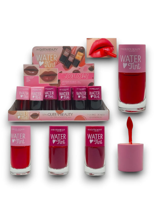 TINTA DE LABIOS WATER TINT QUEEN BEAUTY SQ-316