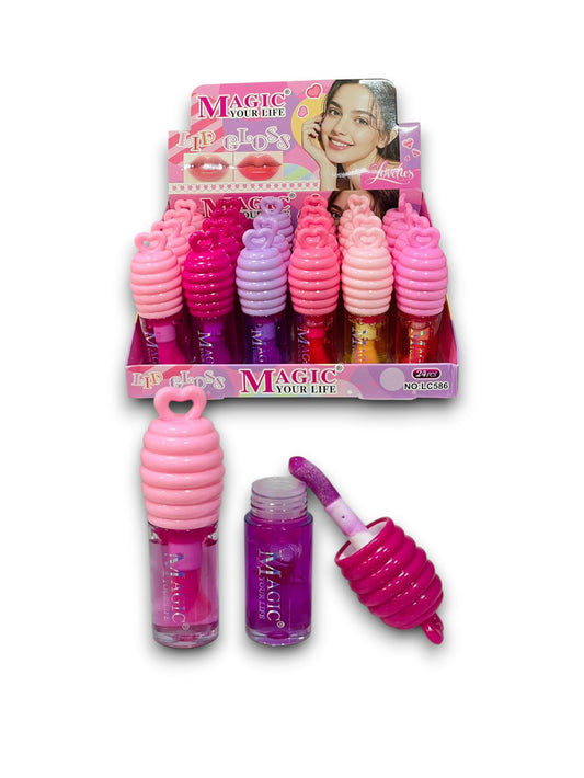 LIP GLOSS HIDRATANTE MAGIC YOUR LIFE LC586-B