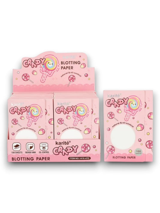 PAPEL ABSORBENTE DE GRASA CANDY KARITE 1416-47C