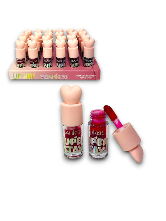 TINTA DE LABIOS TAPA DE CORAZONCITO YEAHKISS YS-202506