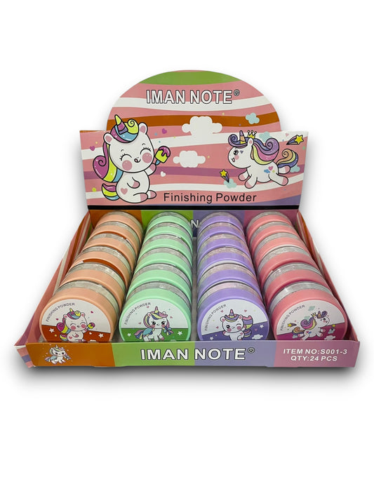 POLVO SUELTO TRASLUCIDO UNICORNIO S001-3