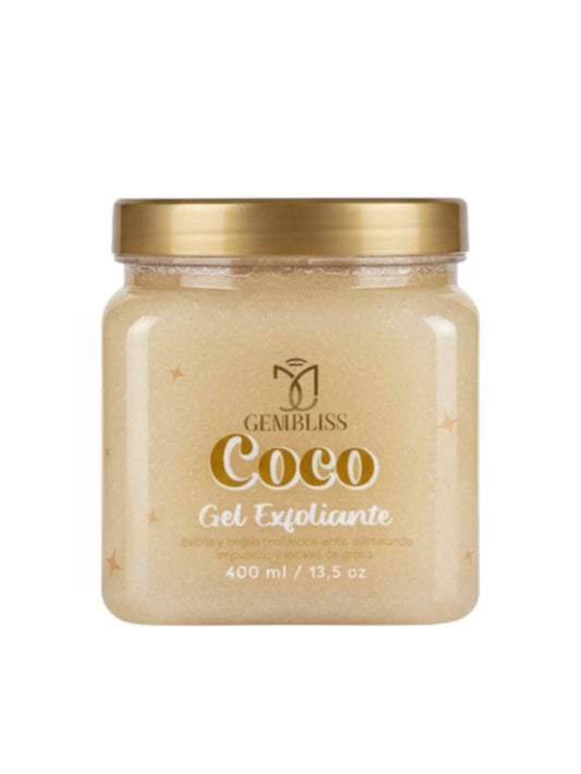 GEL EXFOLIANTE FACIAL Y CORPORAL COCO GEMBLISS 400ML
