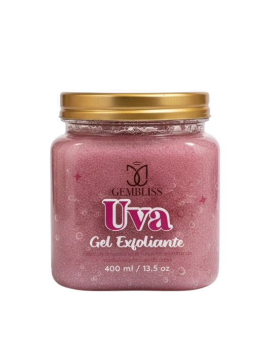 GEL EXFOLIANTE FACIAL Y CORPORAL UVA GEMBLISS 400ML