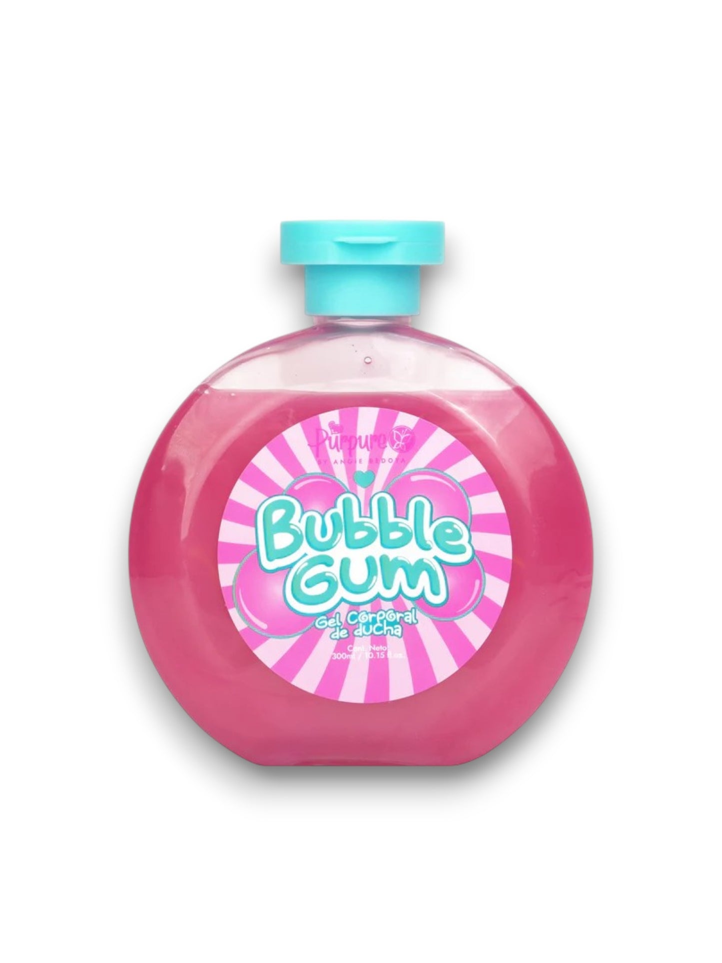 GEL DE DUCHA BUBBLE GUM PURPURE 300 ML
