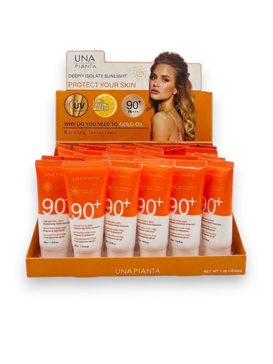 PROTECTOR SOLAR SPF90 LONG LASTING GOLD OIL UNA PIANTA F-8004