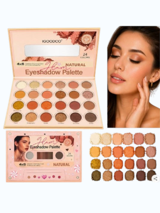 PALETA DE SOMBRAS X24 TONOS CON ESPEJO IG3282