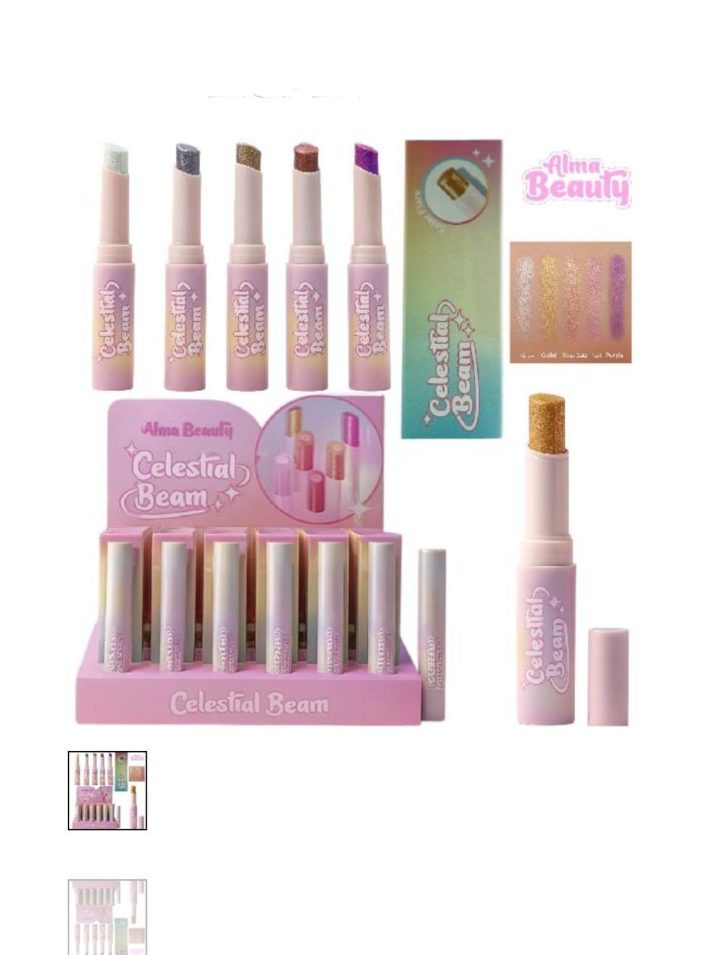 ILUMINADOR EN BARRA CELESTIAL ALMA BEAUTY ABM-030