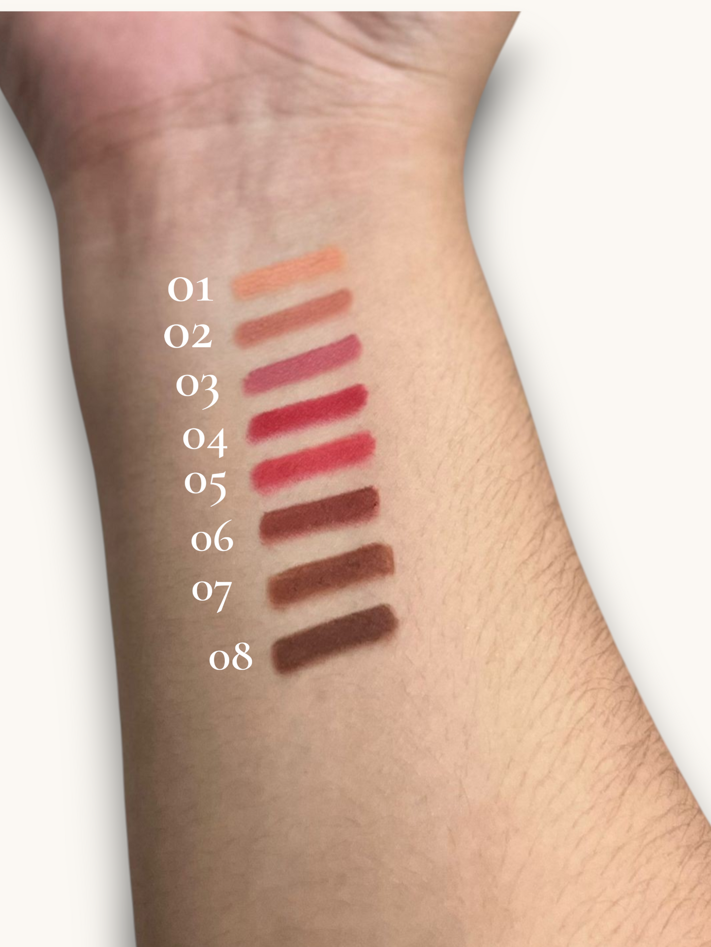 LAPIZ DE LABIOS MATTE TONOS SURTIDOS FBP004