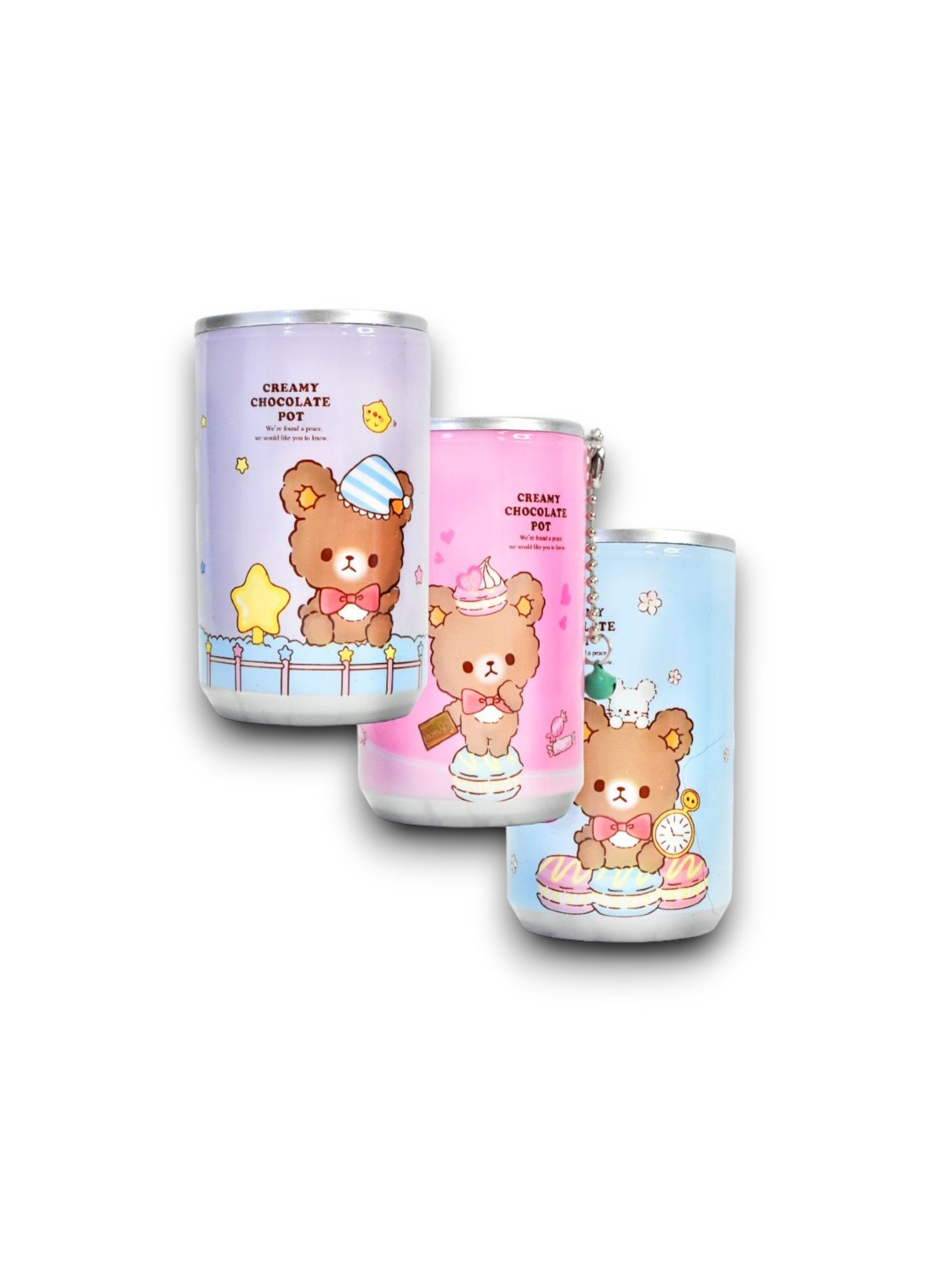 TOALLA HUMEDA EMPAQUE DE SODA CREAMY CHOCOLATE BEAR RJ19-042