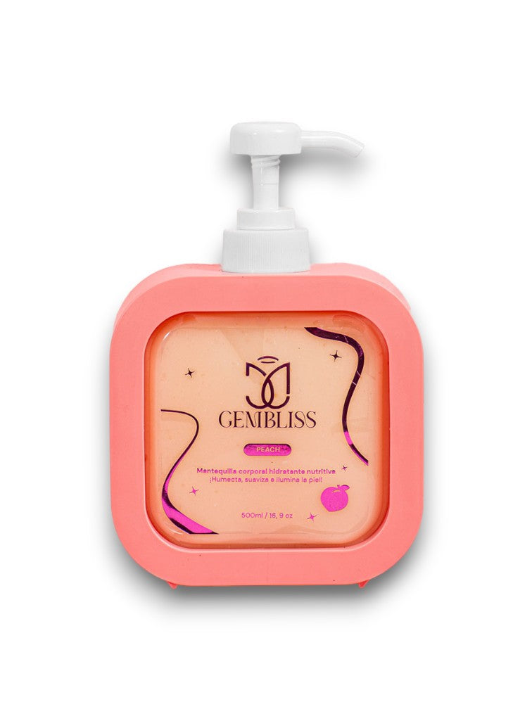 MANTEQUILLA CORPORAL HIDRATANTE GEMBLISS PEACH 500ML