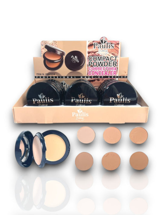 POLVO COMPACTO + CORRECTOR PAULIS PMP024