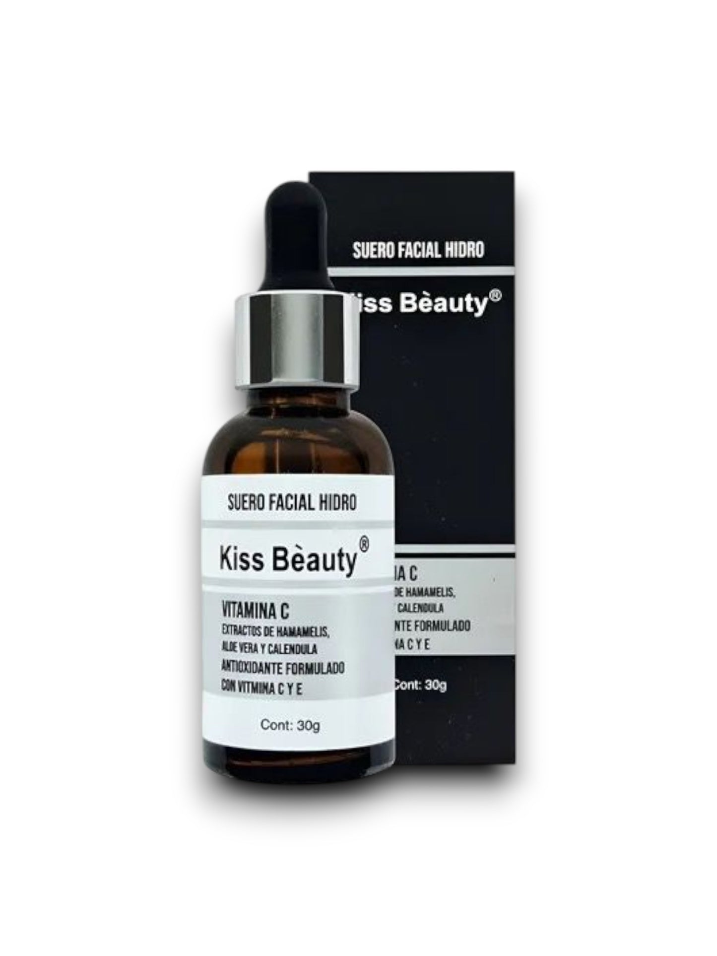 SERUM FACIAL VITAMINA C + E CON ALOE VERA KISS BEAUTY 68186-03